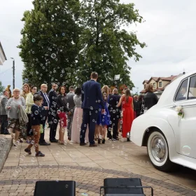 Bańki mydlane na wyjście z kościoła lub pierwszy taniec